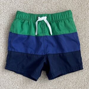Hanna Andersson Sunblock Swimmy Shorts With UPF 50+, size 90 (3)
